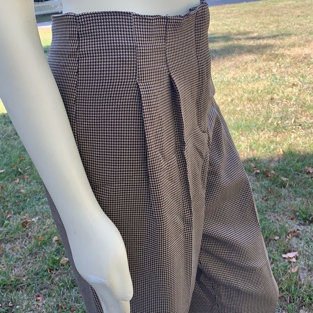 Vintage 80’s tan pantsuit. Size 11